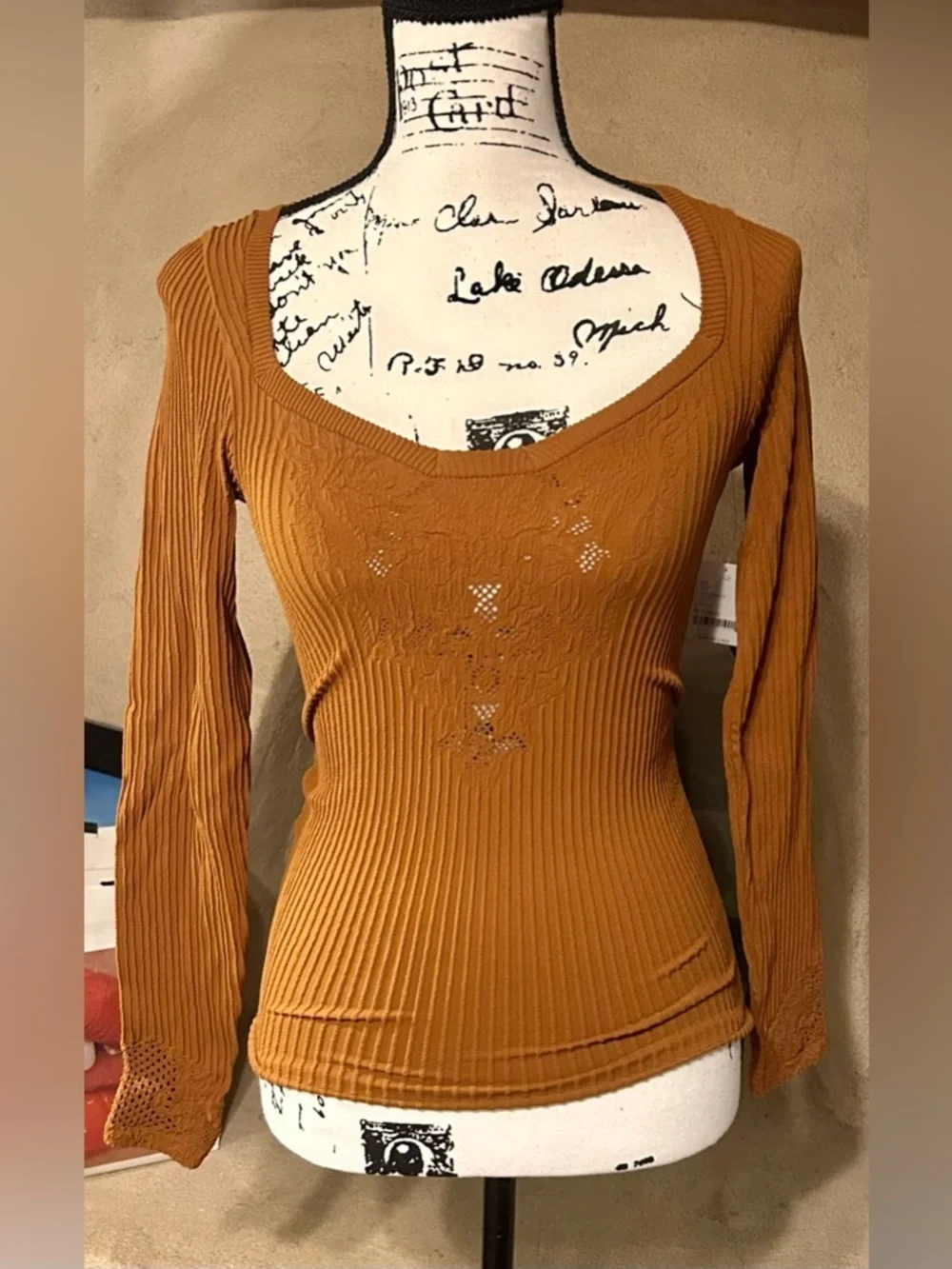 Free People Dynamic Duo Long Sleeve M/L